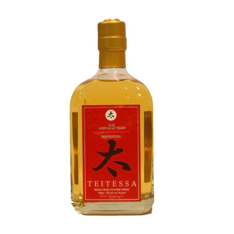 Teitessa Single Grain Japanese Whisky Red Edition 25 Years Old - Liquor Luxe