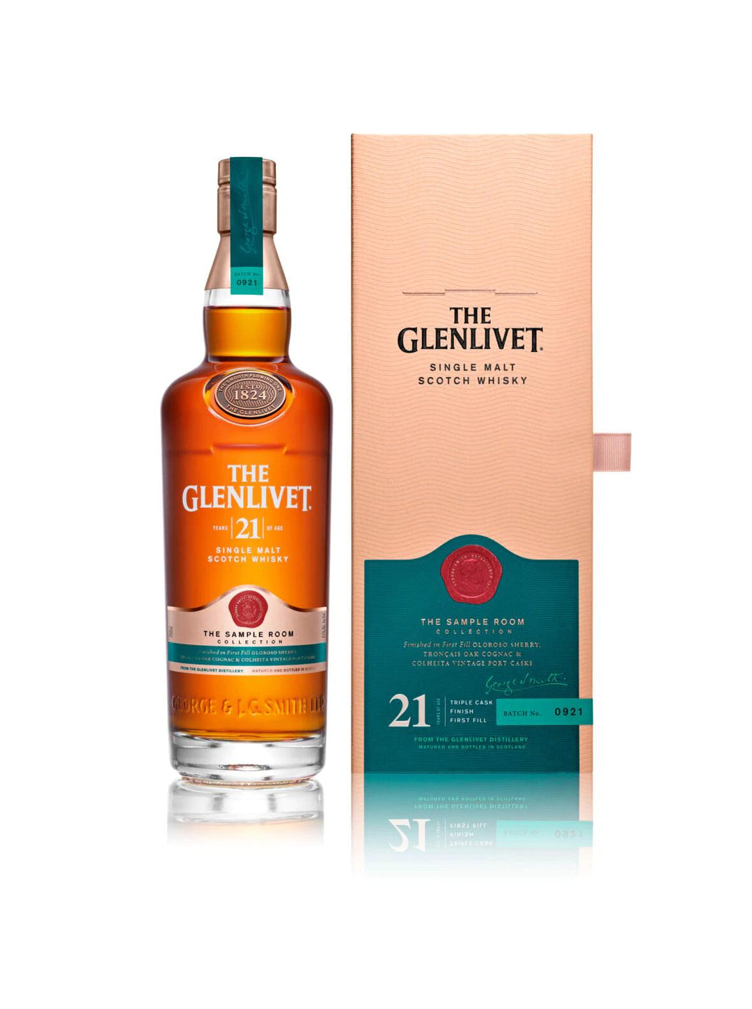 The Glenlivet Single Malt Scotch Archive 21 Years Old - Liquor Luxe