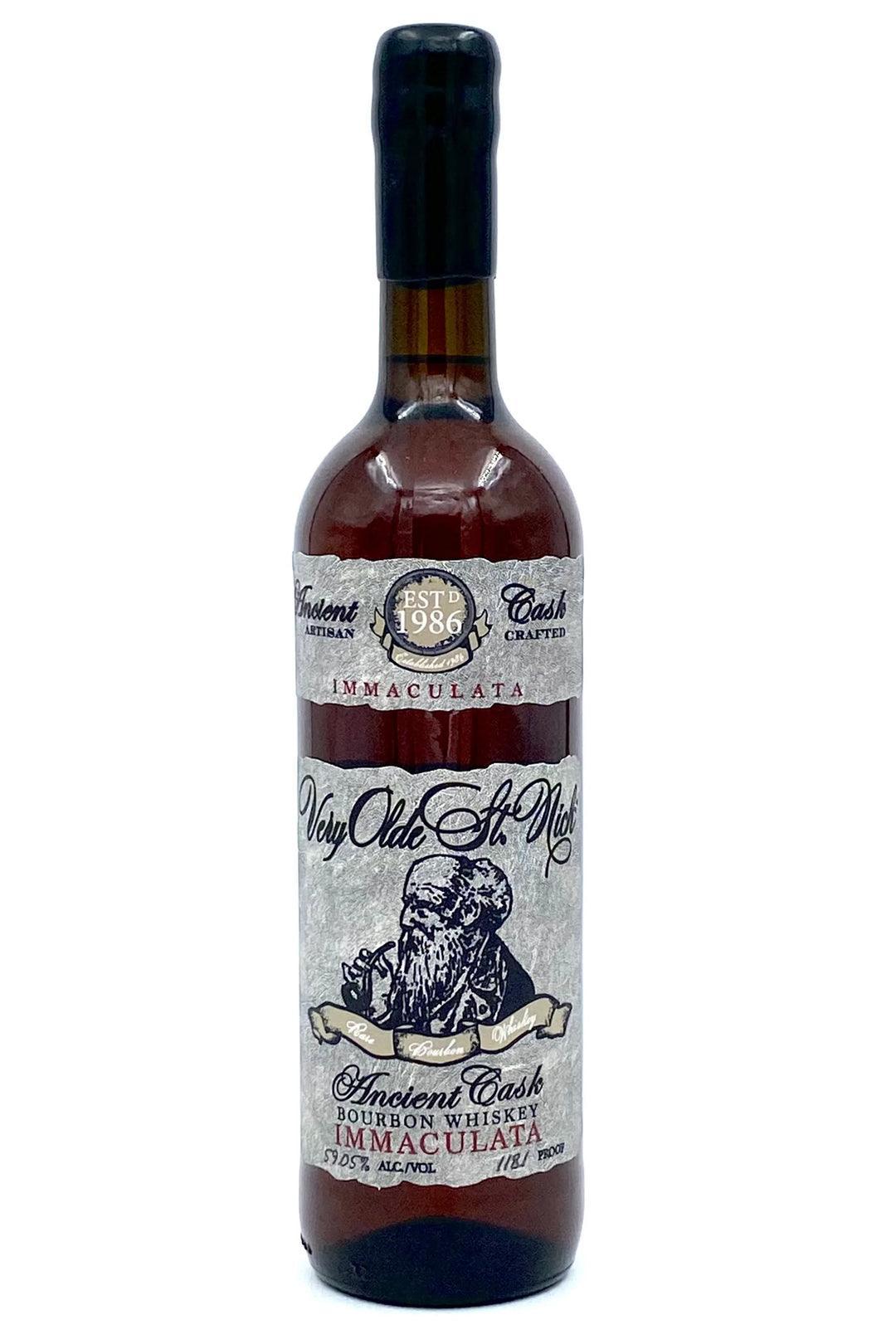 Very Olde ST. Nick Straight Bourbon Ancient Cask Immaculata - Liquor Luxe