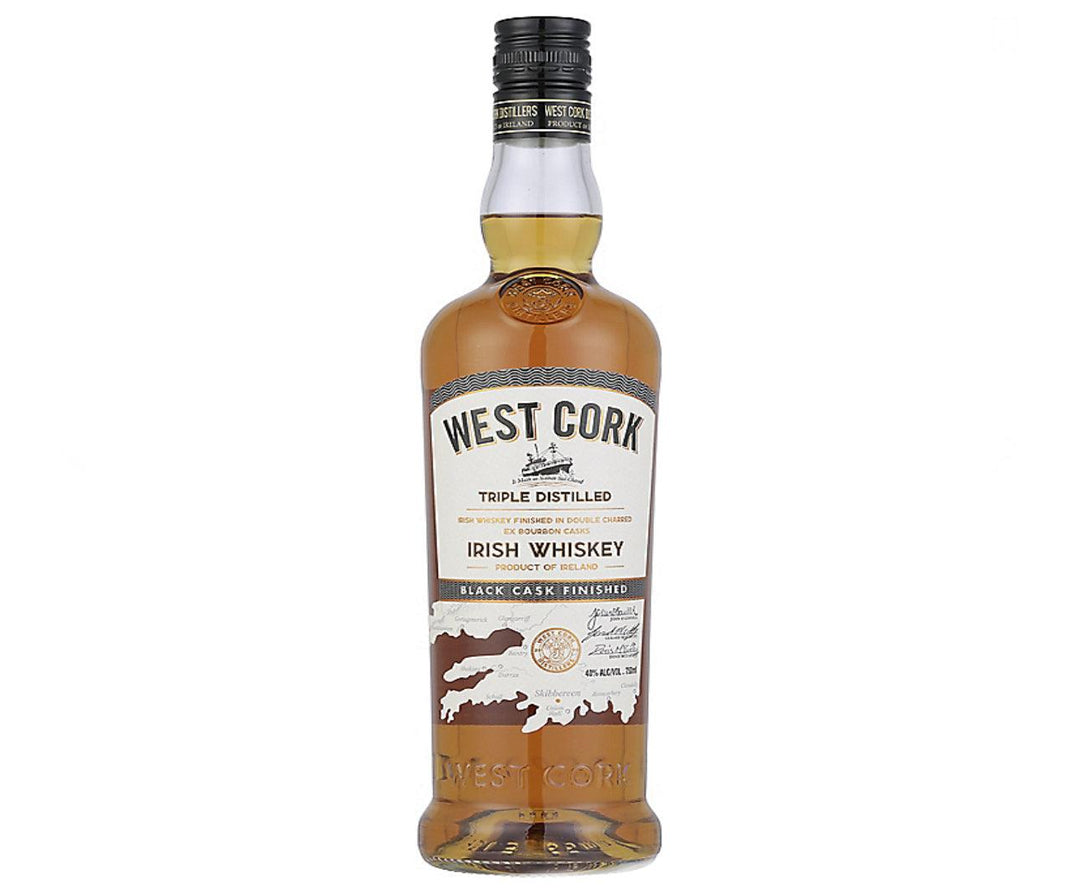 West Cork Blended Irish Whiskey Black Cask Finished - Liquor Luxe