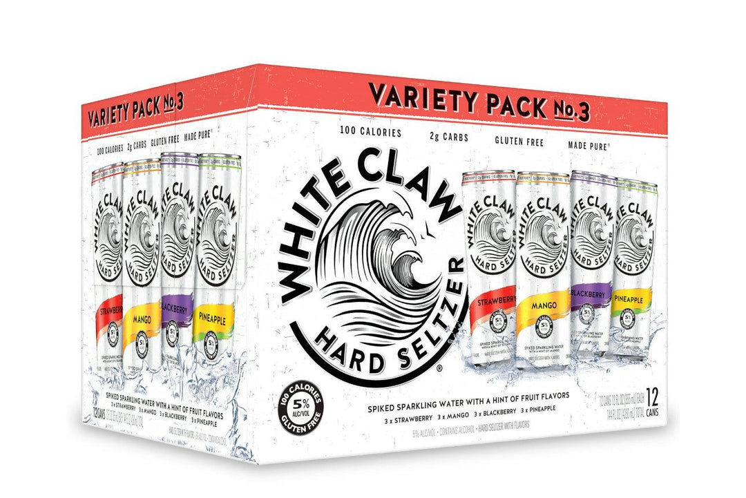 White Claw Hard Seltzer Variety Pack No. 3 - Liquor Luxe